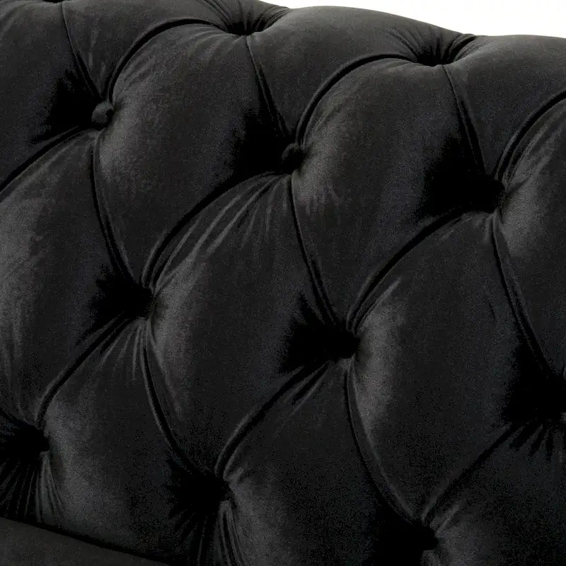 Chesterfield Velvet Loveseat Sofa