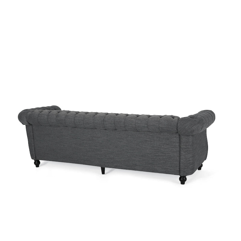 Tufted Chesterfield 3-Seat Sofa