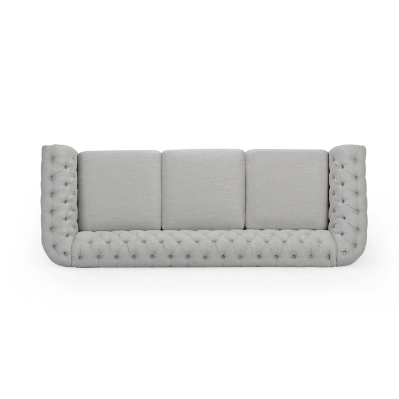 Tufted Chesterfield 3-Seat Sofa