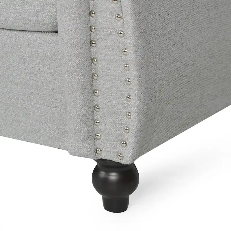 Tufted Chesterfield 3-Seat Sofa