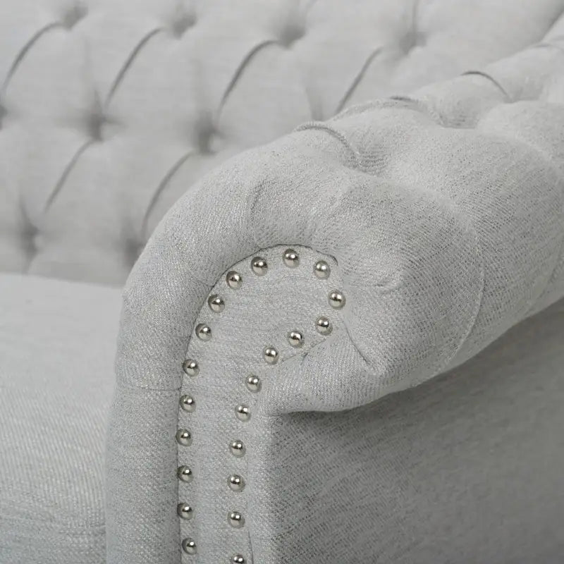Tufted Chesterfield 3-Seat Sofa