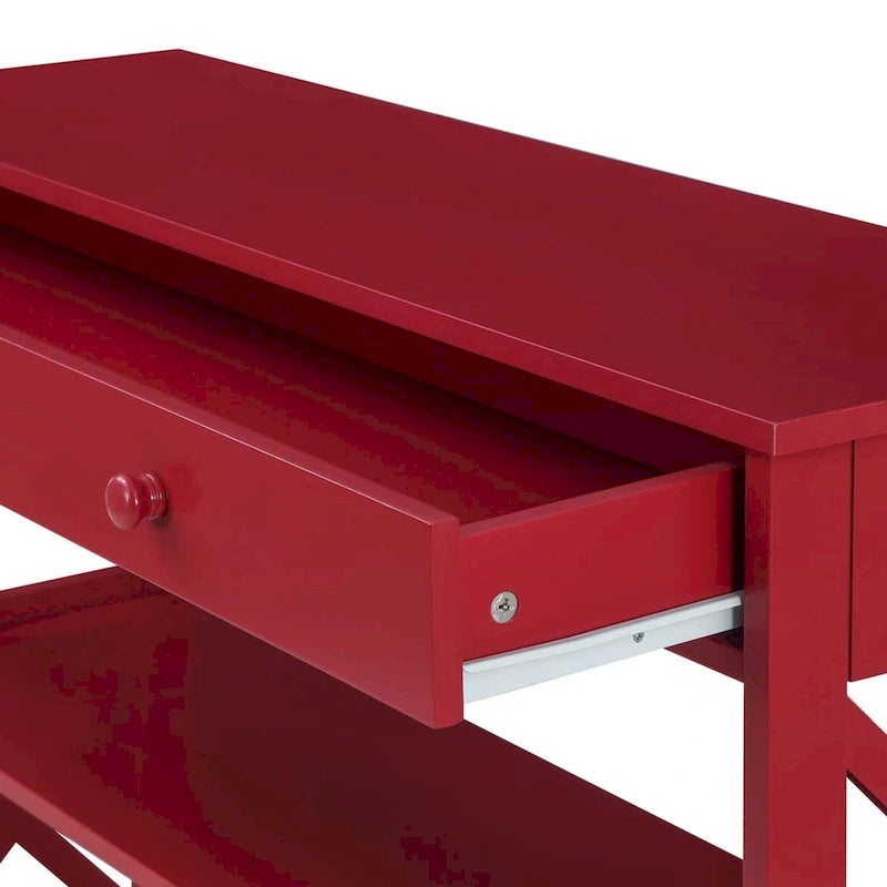 Convenience Concepts Oxford 1 Drawer Console Table with Shelves