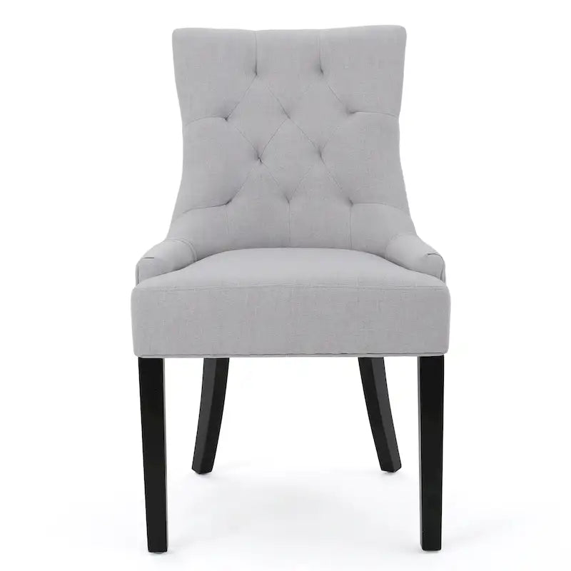 Modern Tufted Fabric Dining Chairs (Set of 4)
