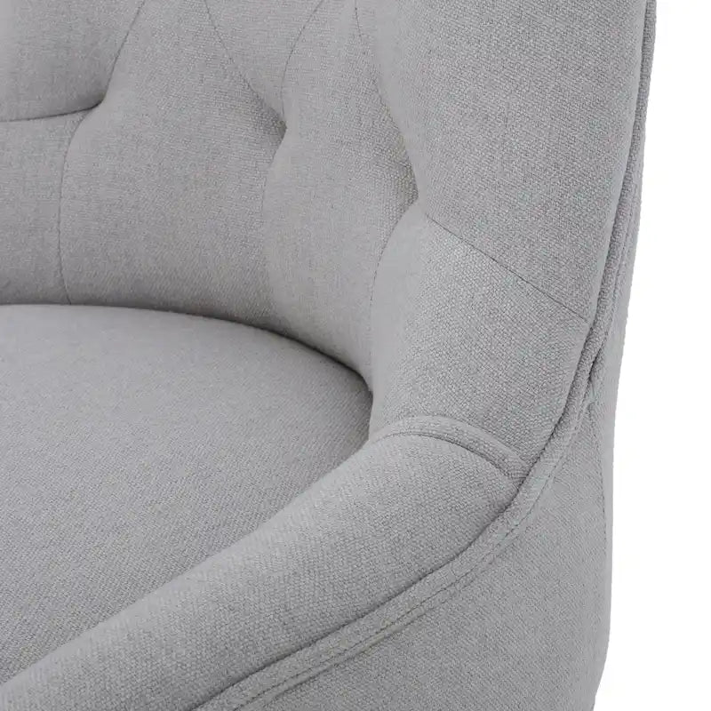 Modern Tufted Fabric Dining Chairs (Set of 4)