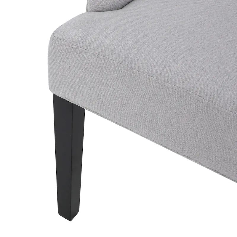 Modern Tufted Fabric Dining Chairs (Set of 4)