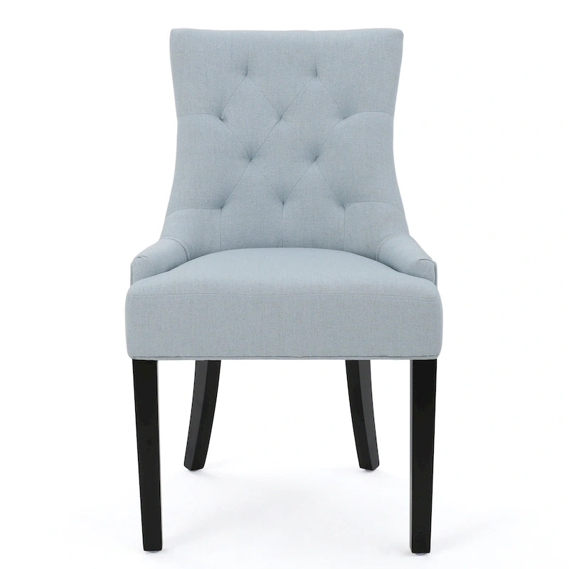 Modern Tufted Fabric Dining Chairs (Set of 4)