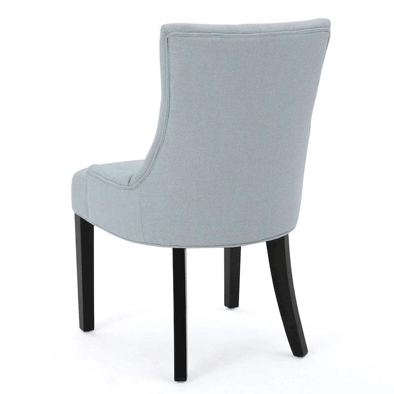 Modern Tufted Fabric Dining Chairs (Set of 4)