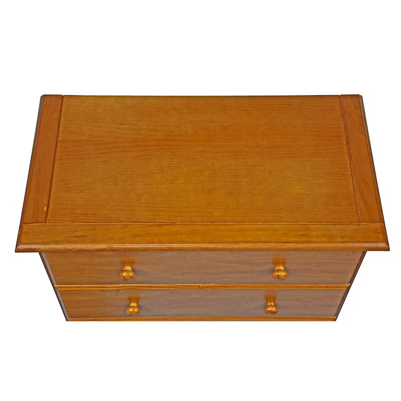 Palace Imports 100% Solid Wood 5-Drawer Chest with Metal or Wooden Knobs