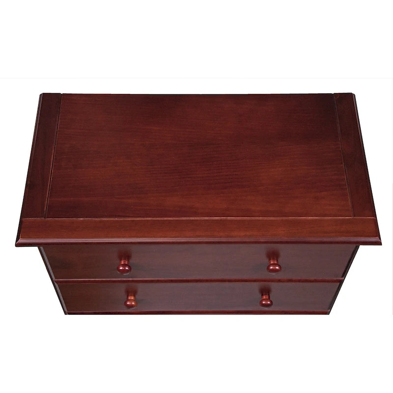 Palace Imports 100% Solid Wood 5-Drawer Chest with Metal or Wooden Knobs