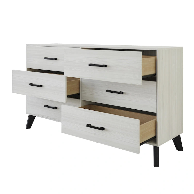 CraftPorch Classic Style 6-Drawers Wooden Dresser