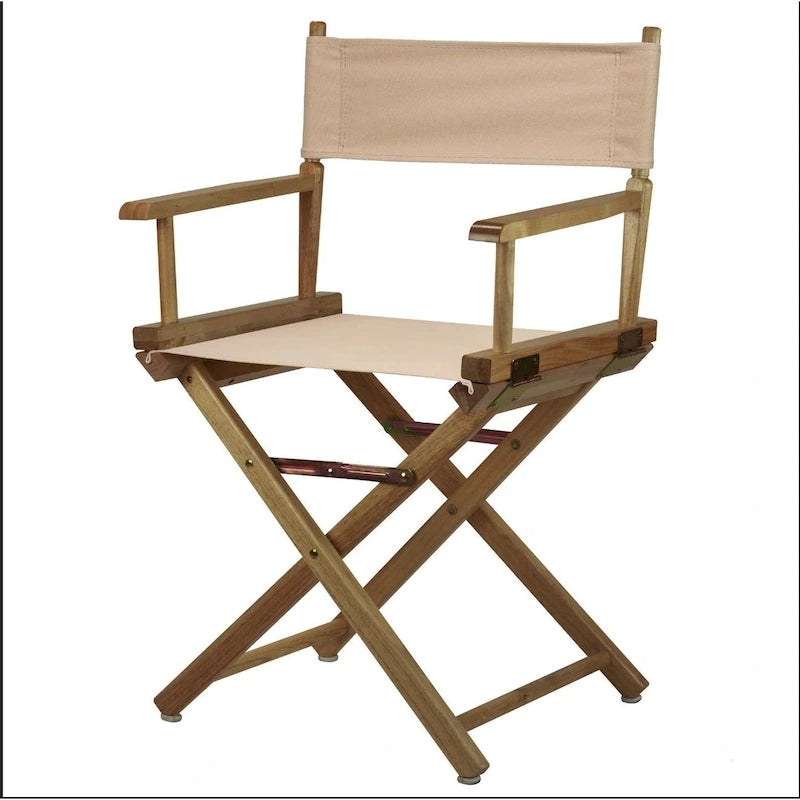 Natural Frame 18-inch Director's Chair