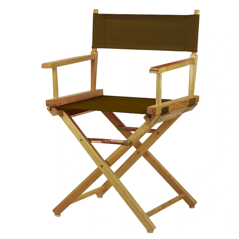 Natural Frame 18-inch Director's Chair
