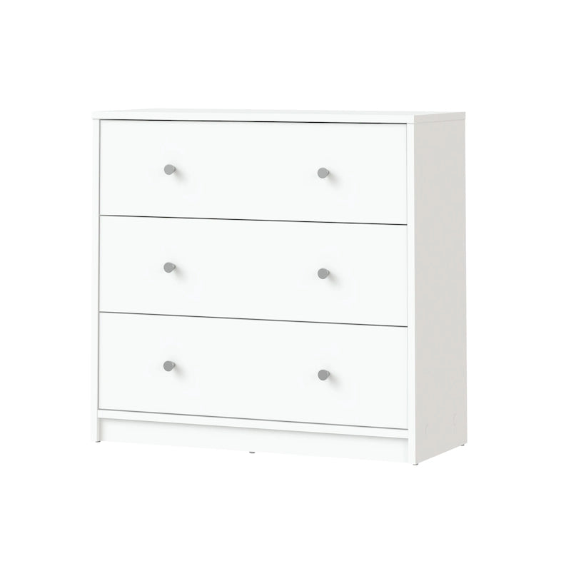 3-drawer Engineered Wood Chest