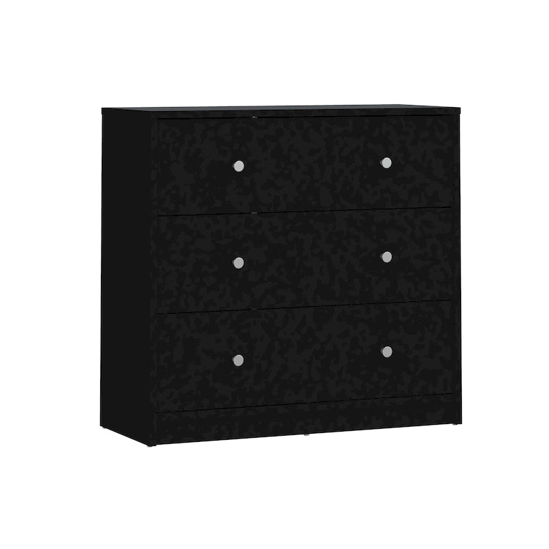 3-drawer Engineered Wood Chest