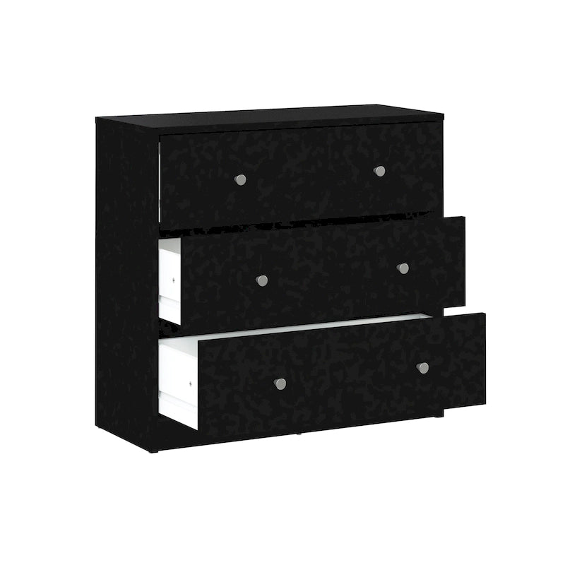3-drawer Engineered Wood Chest