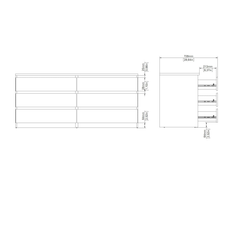 6-drawer Double Dresser