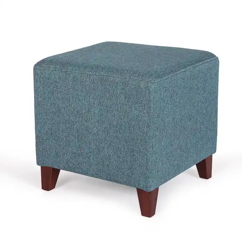 Adeco Simple British Style Passionate Cube Ottoman Footstool