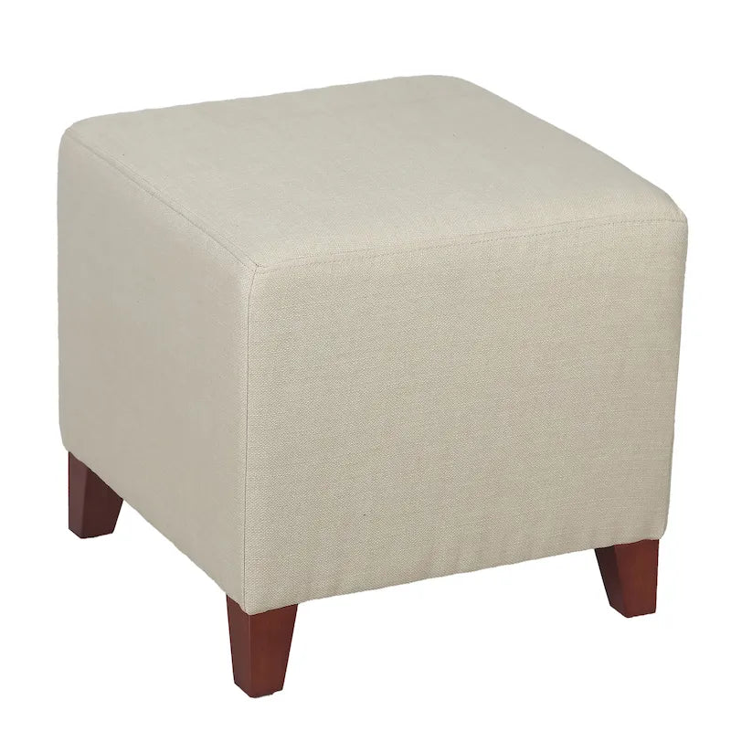 Adeco Simple British Style Passionate Cube Ottoman Footstool