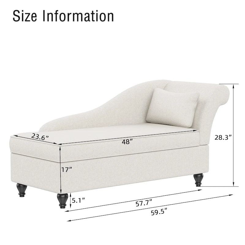 chaise lounge indoor Upholstered Sofa Recliner Lounge Chair for Living Room Bedroom