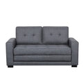 Daisy Modern Fabric Loveseat and Sofa Bed