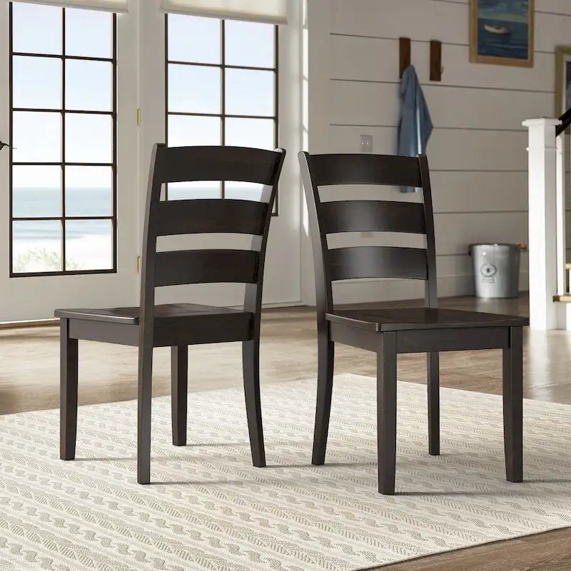 Wilmington II Wood Dining Chairs (Set of 2) by iNSPIRE Q Classic