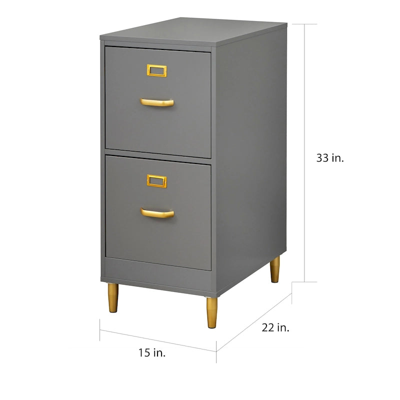 2-Drawer File Cabinet
