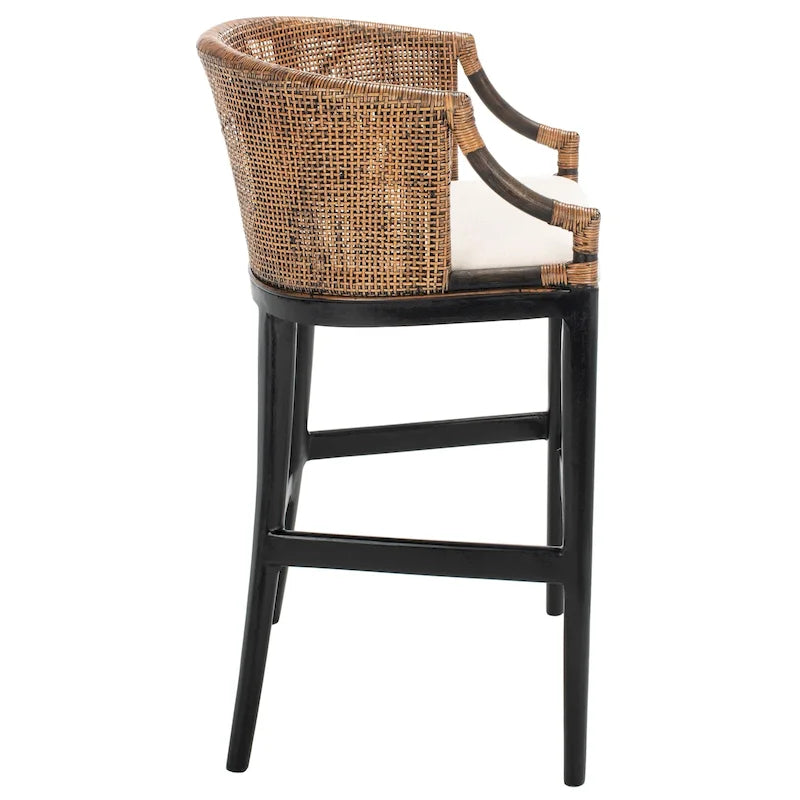 Rattan 30-Inch Bar Stool
