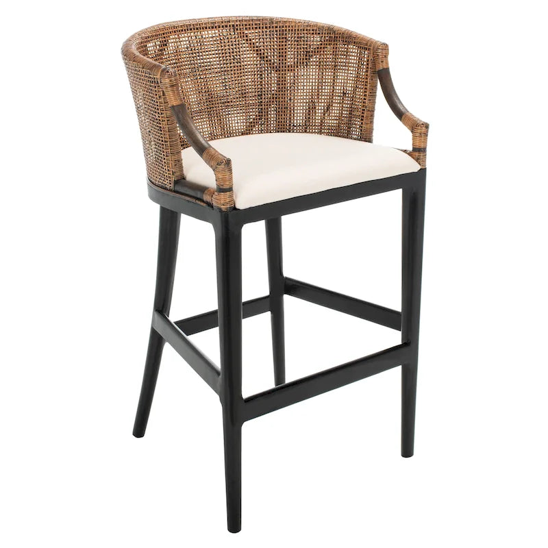 Rattan 30-Inch Bar Stool