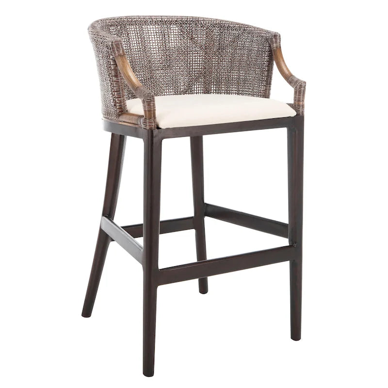Rattan 30-Inch Bar Stool