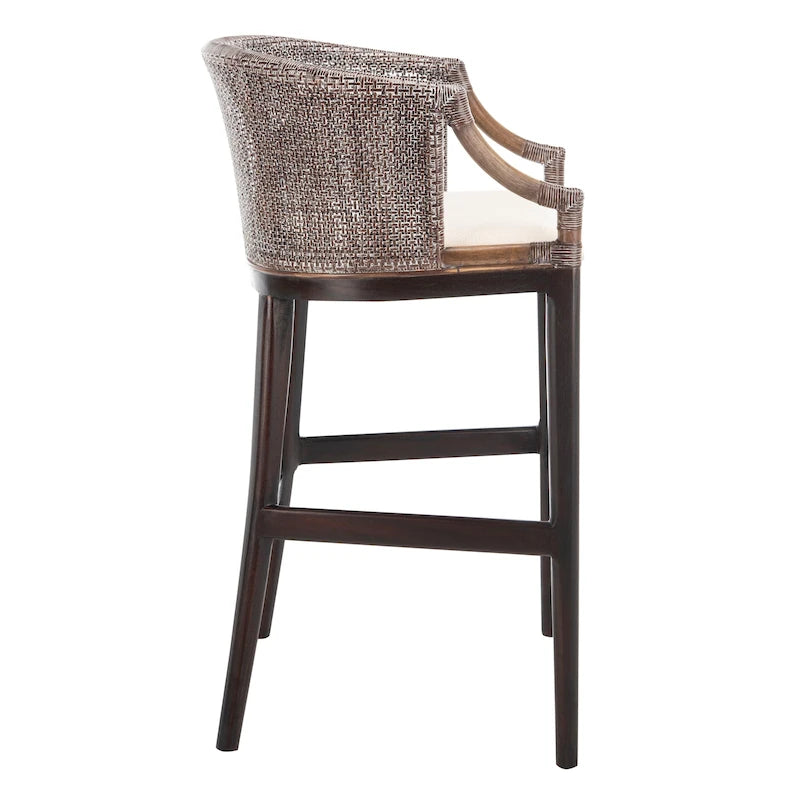 Rattan 30-Inch Bar Stool