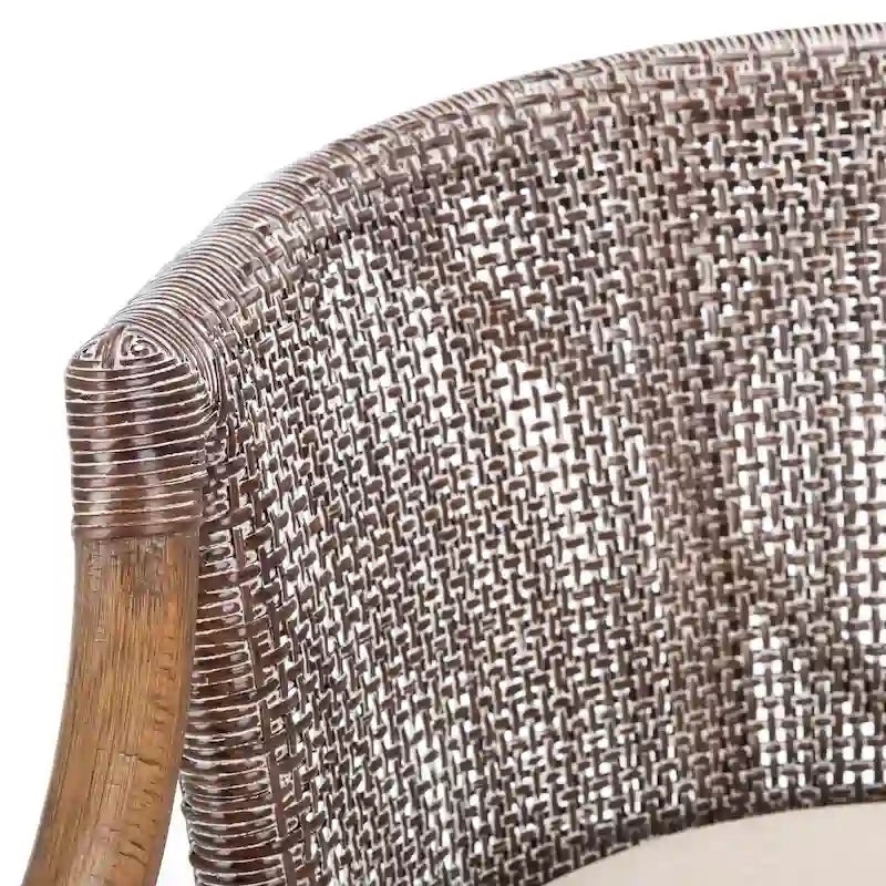 Rattan 30-Inch Bar Stool