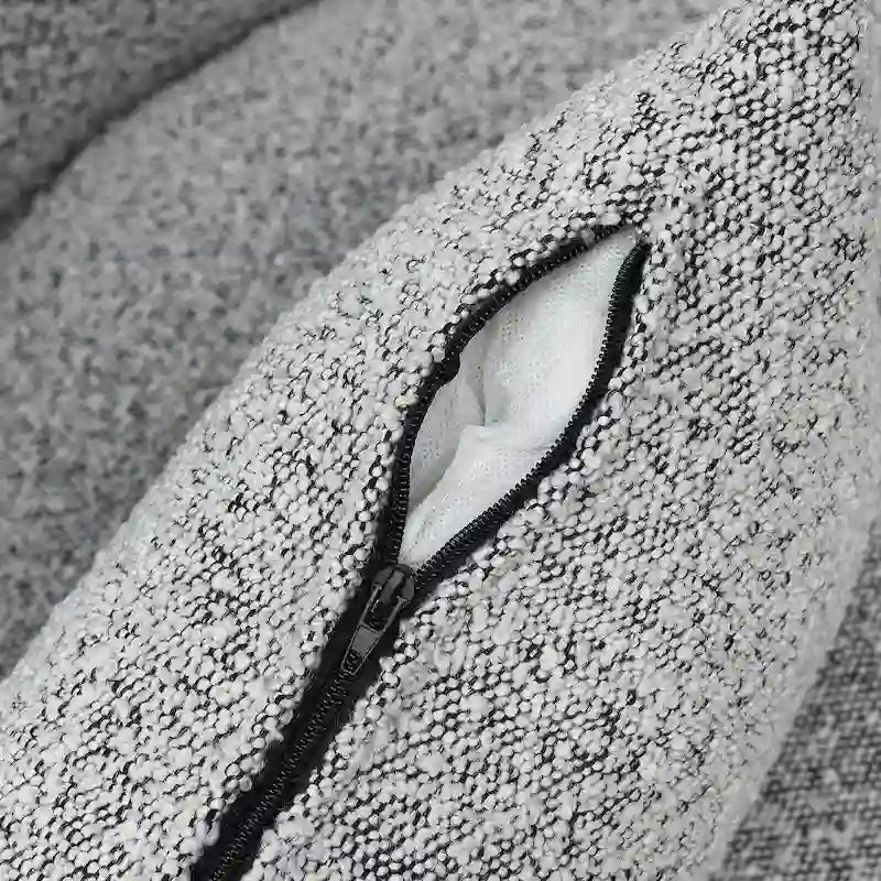 KINWELL 33 W Sherpa Boucle Upholstered Accent Swivel Chair (Set of 2)