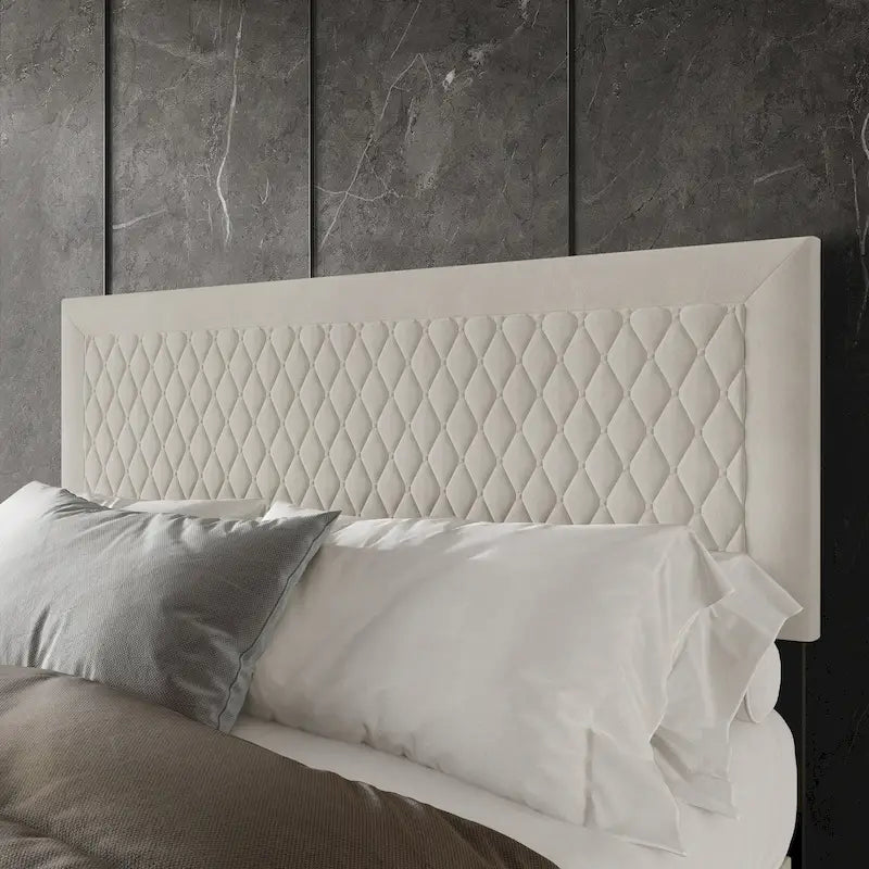 CraftPorch Transitional Velvet Upholstered Headboard